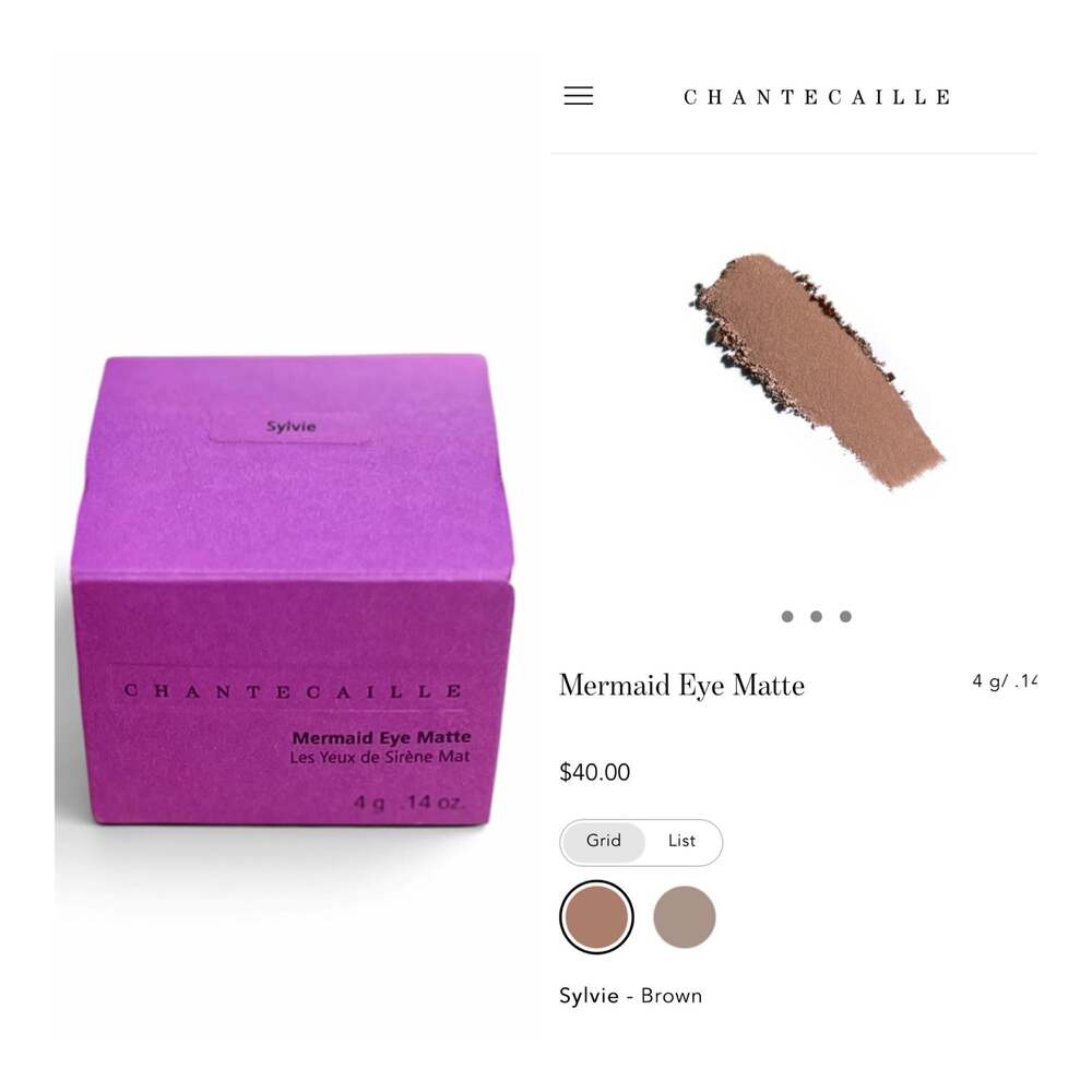 Chantecaille Mermaid Eye Matte Eyeshadow - Sylvie